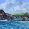 The Headland Oil Painting