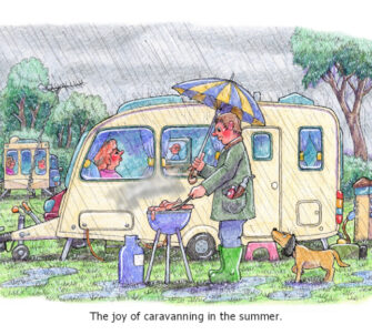 Joy of caravanning