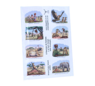 Meerkats A6 Notelet Pack - Front