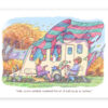 Art of awning - Wall Print