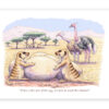 Ostrich egg - Wall Print