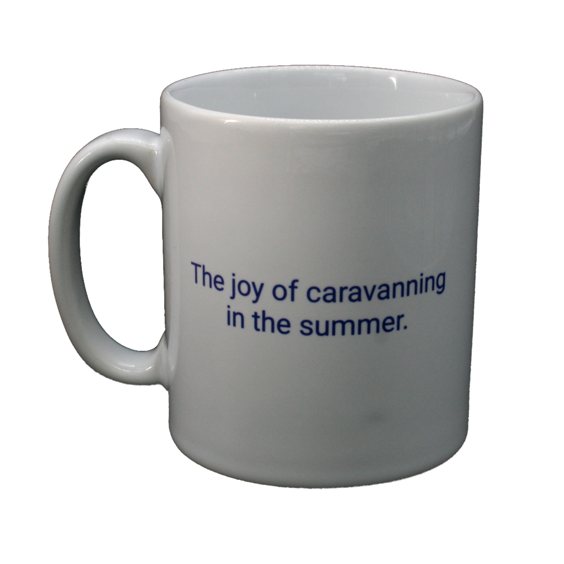 Joy of caravanning - Caption Side Joy of caravanning - Caption Side