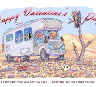 Milton-Keynes - A5 Valentine's Card