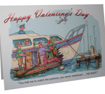 Pontoon - A5 Valentine's Card