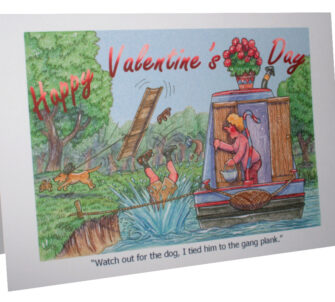 Gang plank - A5 Valentine's Card