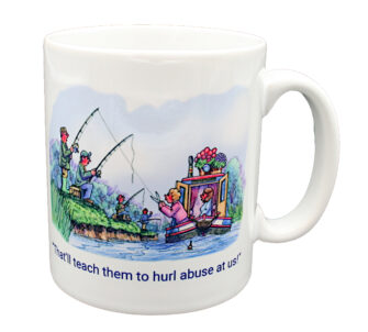 Fisherman's Lines - Narrowboats - 10oz Mug Double Sided