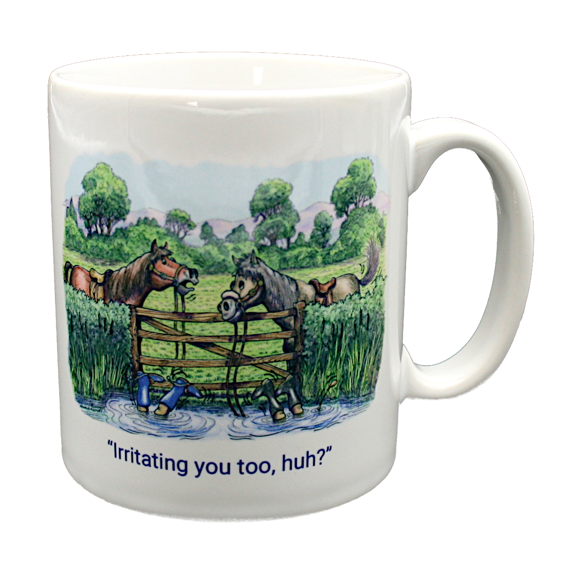 Irritating - Horses & Ponies - 10oz Mug Double Sided
