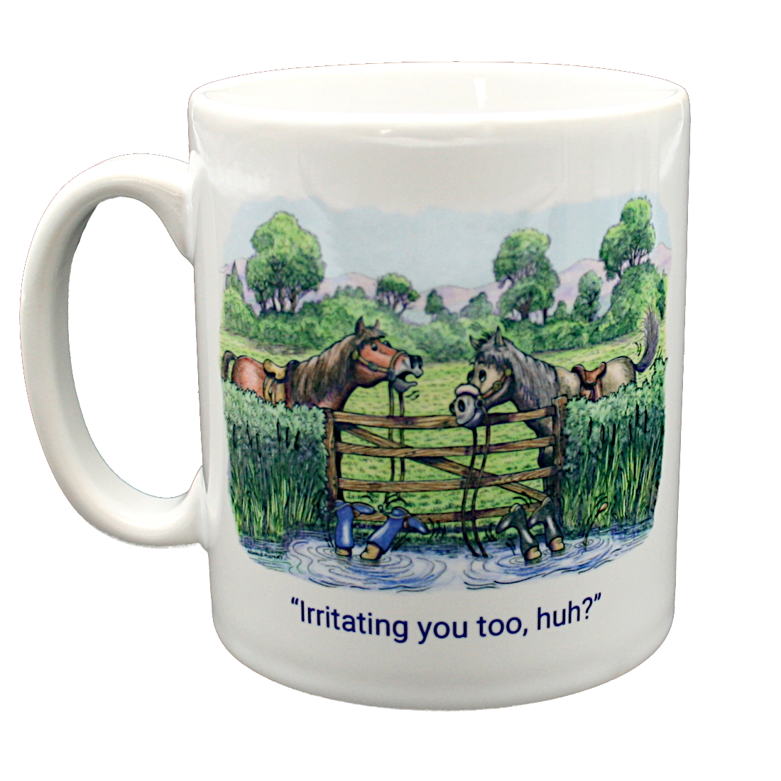 Irritating - Horses & Ponies - 10oz Mug Double Sided