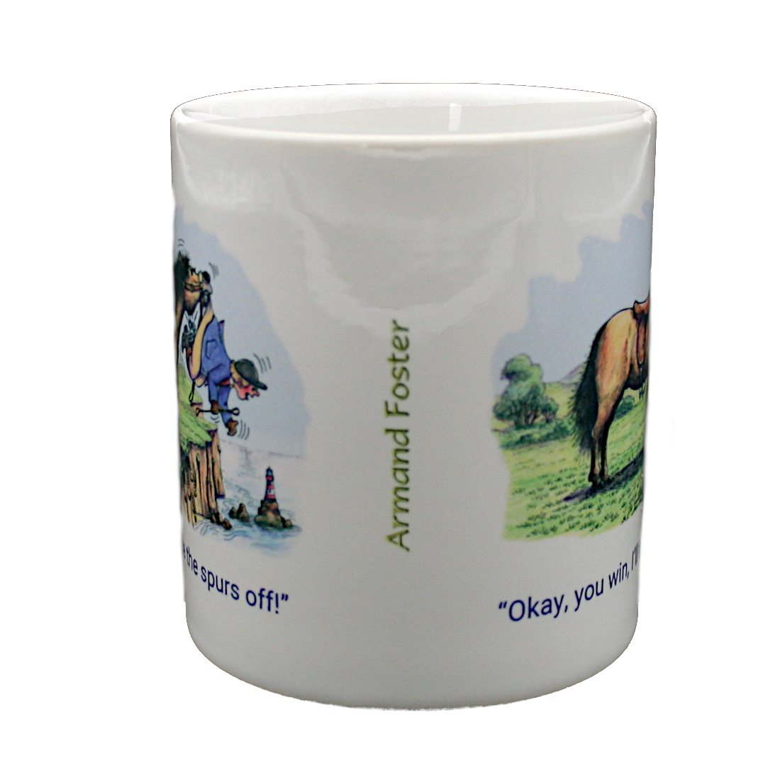 Spurs - Horses & Ponies - 10oz Mug Double Sided