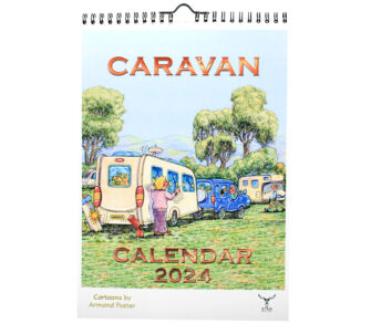 Caravan Calendar 2024 - Front