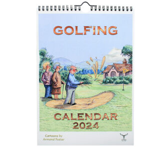 Golfing Calendar 2024 - Front