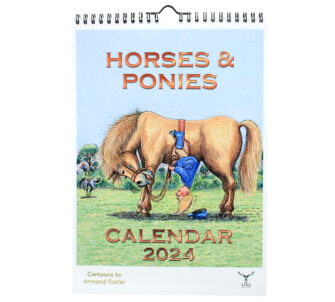 Horses & Ponies Calendar 2024 - Front