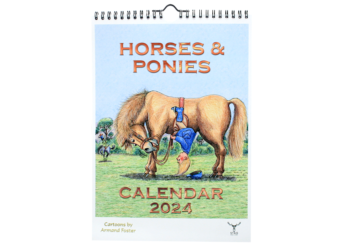 Horses & Ponies 2024 Calendar Stag Gallery