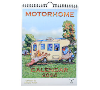 Motorhome Calendar 2024 - Front