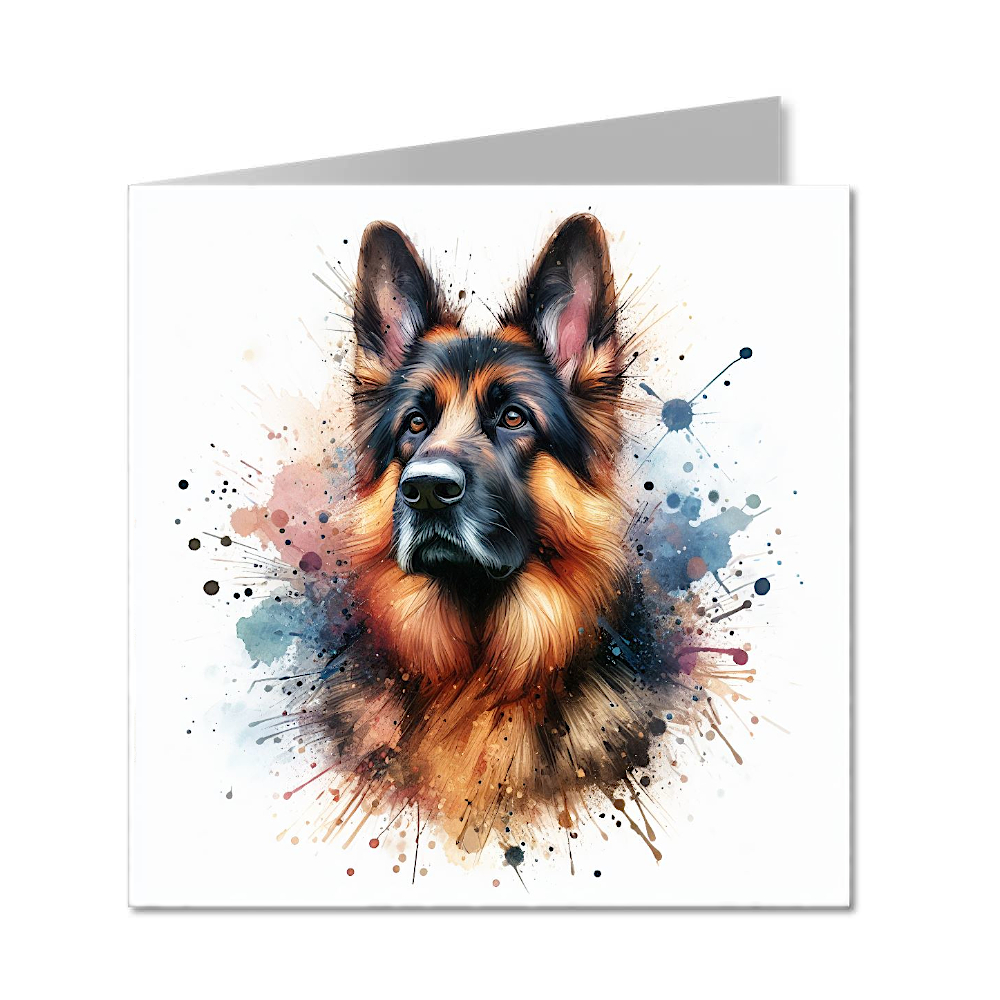 German Shephard - Folded