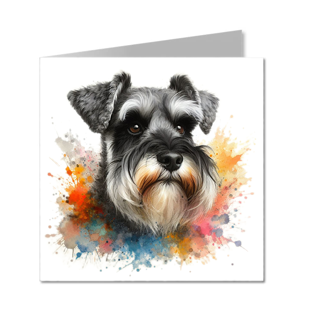 Schnauzer - Folded