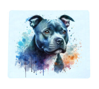 Staffordshire Bull Terrier (Blue) Mouse Mat