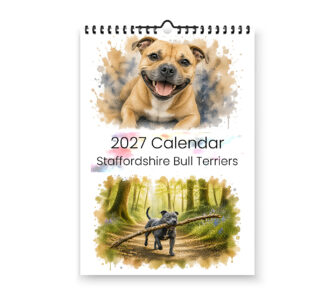 Staffordshire Bull Terrier 2027 Calendar